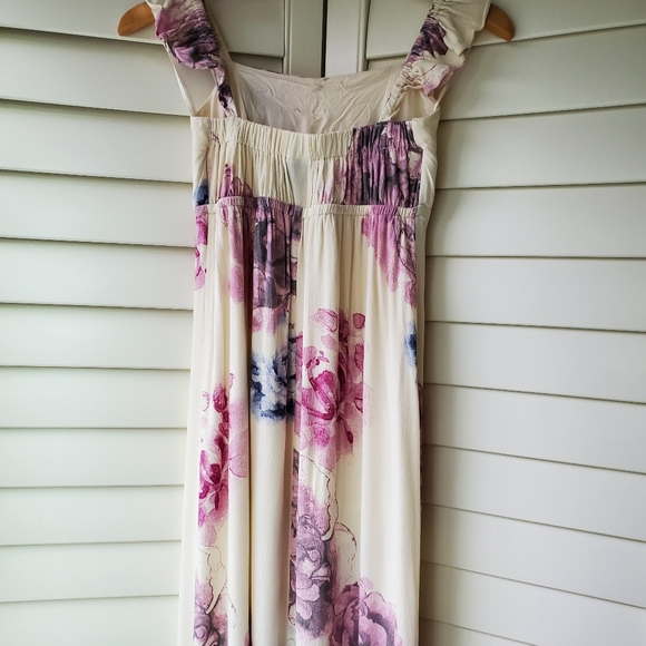 Angel Biba Off-Shoulder Maxi Slit Dress - Picture 4 of 6